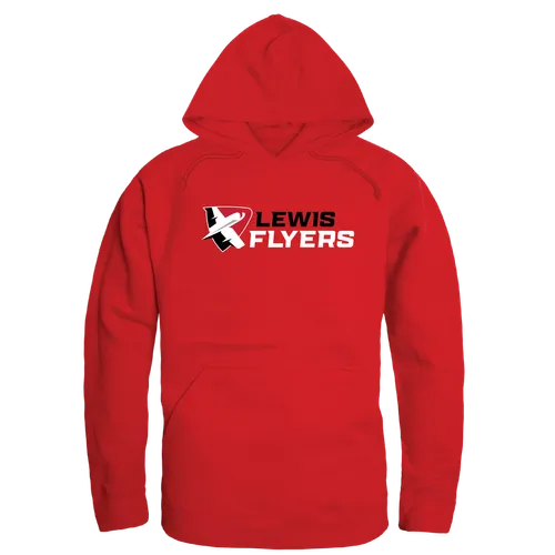 W Republic Lewis University Flyers The Freshman Hoodie 512-531. Decorated in seven days or less.