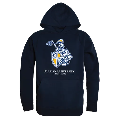 W Republic Marian University Knights The Freshman Hoodie 512-536. Decorated in seven days or less.