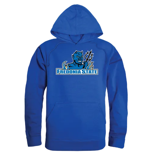 W Republic Fredonia Blue Devils The Freshman Hoodie 512-645. Decorated in seven days or less.