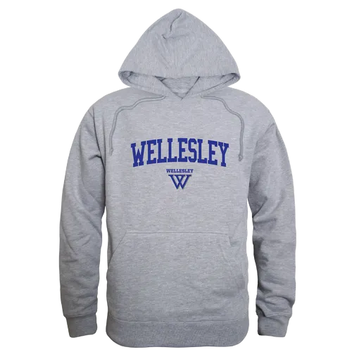 W Republic Wellesley College Blue Game Day Hoodie 503-486. Decorated in seven days or less.