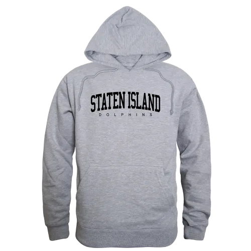 W Republic College Of Staten Island Dolphins Game Day Hoodie 503-676. Decorated in seven days or less.