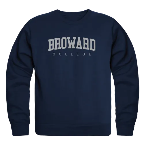 W Republic Broward College Seahawks Arch Crewneck 546-504