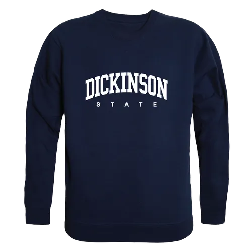 W Republic Dickinson State Blue Hawks Arch Crewneck 546-514