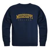 W Republic Mississippi College Choctaws Arch Crewneck 546-544