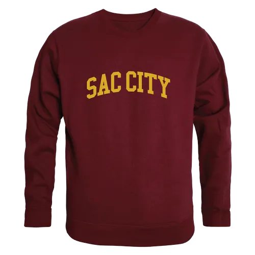 W Republic Sacramento City Panthers Arch Crewneck 546-578