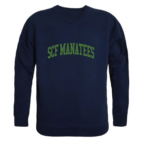 W Republic State College Of Florida Manatees Arch Crewneck 546-592