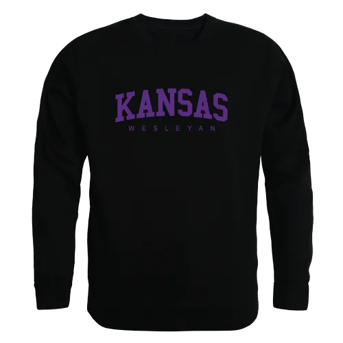 W Republic Kansas Wesleyan Coyotes Arch Crewneck 546-658