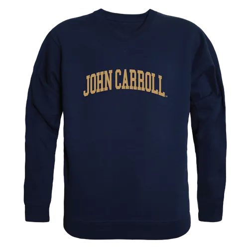 W Republic John Carroll Blue Streaks Arch Crewneck 546-694