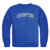 W Republic Assumption University Greyhounds Arch Crewneck 546-734