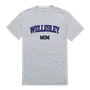 W Republic Wellesley College Blue College Mom Tee 549-486