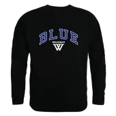 W Republic Wellesley College Blue Campus Crewneck 541-486