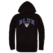 W Republic Wellesley College Blue Campus Hoodie 540-486