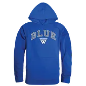 W Republic Wellesley College Blue Campus Hoodie 540-486