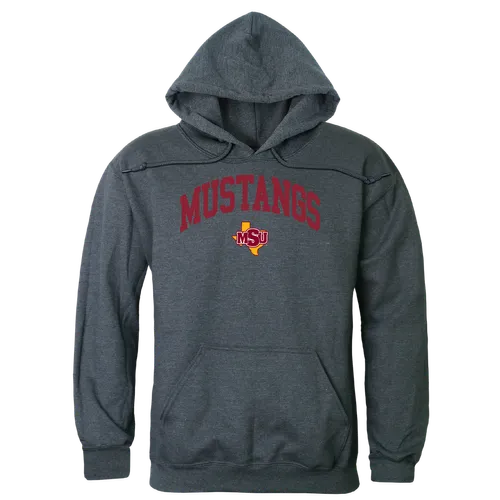 W Republic Midwestern State Mustangs Campus Hoodie 540-543. Decorated in seven days or less.