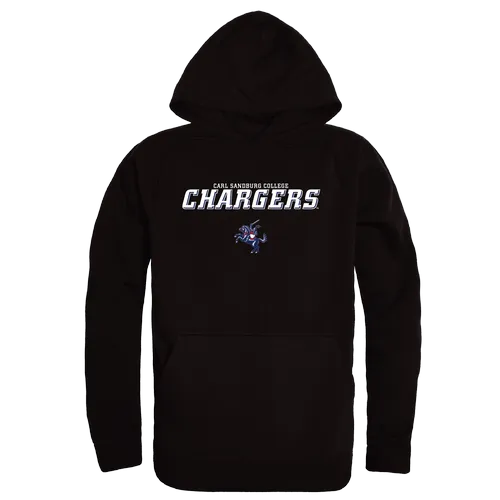 W Republic Sandburg Chargers Campus Hoodie 540-623. Decorated in seven days or less.