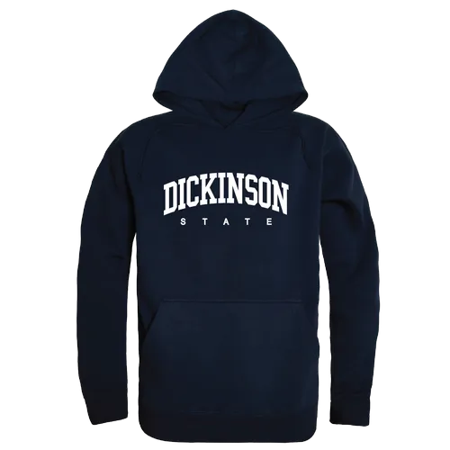 W Republic Dickinson State Blue Hawks College Hoodie 547-514. Decorated in seven days or less.