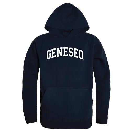 W Republic SUNY Geneseo Knights College Hoodie 547-520. Decorated in seven days or less.