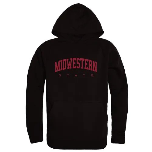 W Republic Midwestern State Mustangs College Hoodie 547-543. Decorated in seven days or less.