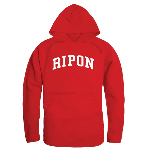 W Republic Ripon College Red Hawks College Hoodie 547-575. Decorated in seven days or less.