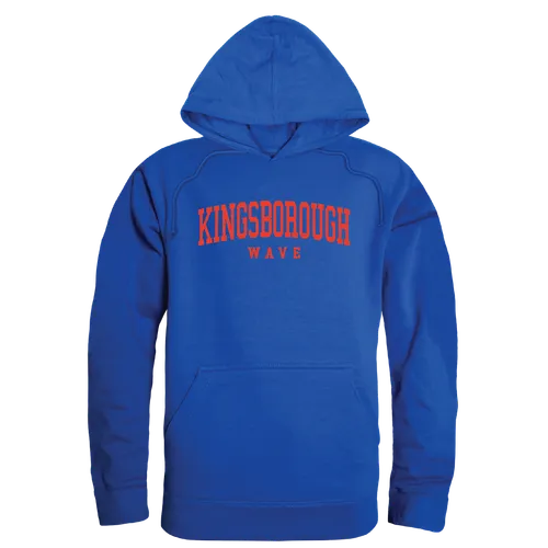 W Republic Kingsborough CC The Wave College Hoodie 547-660. Decorated in seven days or less.