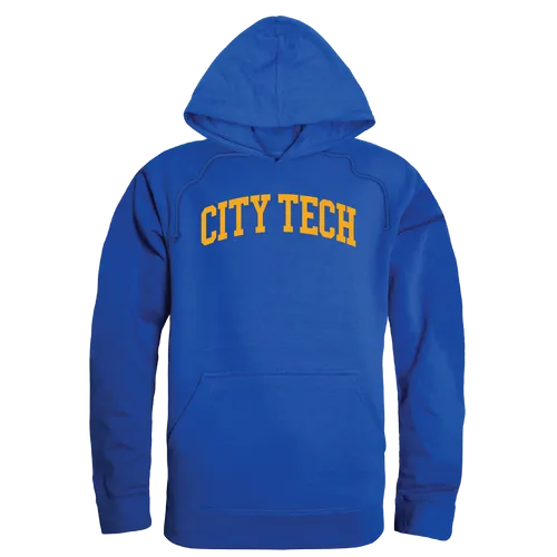 W Republic NY City Tech Yellow Jackets College Hoodie 547-664. Decorated in seven days or less.