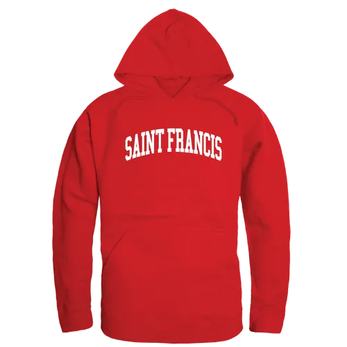 W Republic Saint Francis U Red Flash College Hoodie 547-669. Decorated in seven days or less.