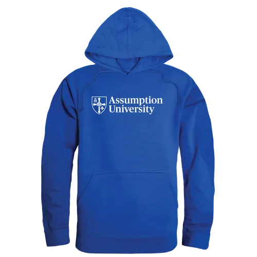 W Republic Assumption University Greyhounds College Hoodie 547-734. Decorated in seven days or less.