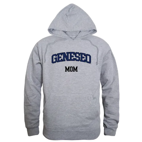 W Republic SUNY Geneseo Knights Mom Hoodie 565-520. Decorated in seven days or less.