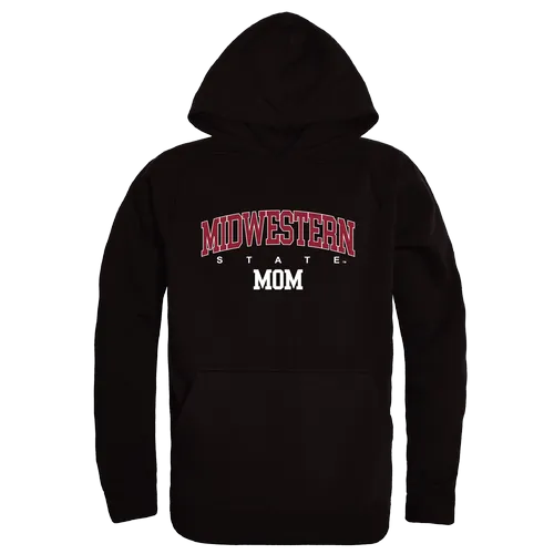 W Republic Midwestern State Mustangs Mom Hoodie 565-543. Decorated in seven days or less.