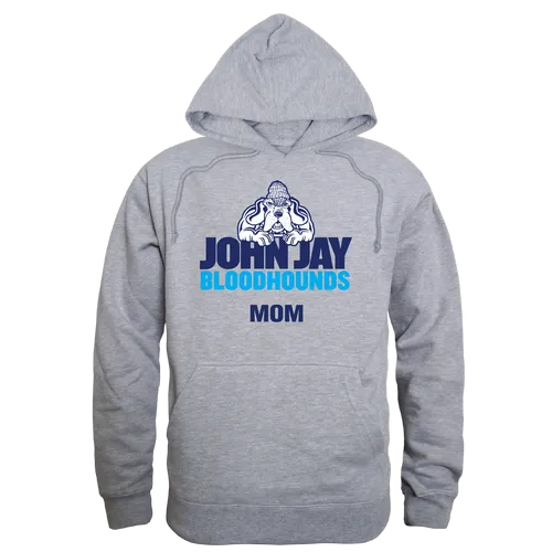 W Republic John Jay College Bloodhounds Mom Hoodie 565-656. Decorated in seven days or less.