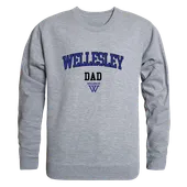 W Republic Wellesley College Blue Dad Crewneck 562-486