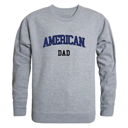 W Republic American University Eagles Dad Crewneck 562-498