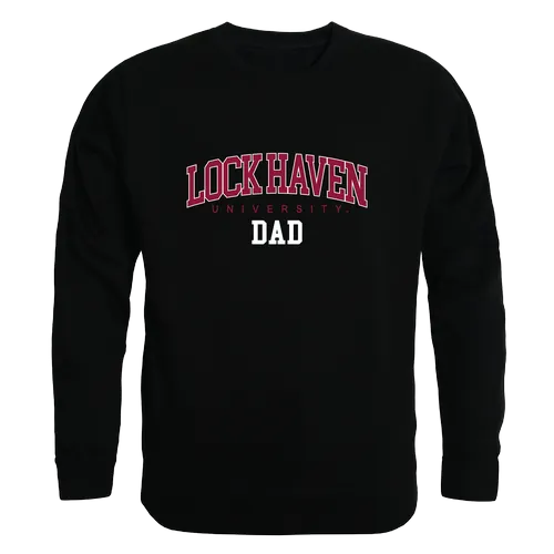 W Republic Lock Haven University Bald Eagles Dad Crewneck 562-533