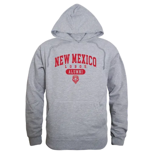 W Republic New Mexico Lobos Alumni Hoodie 561-182. Decorated in seven days or less.