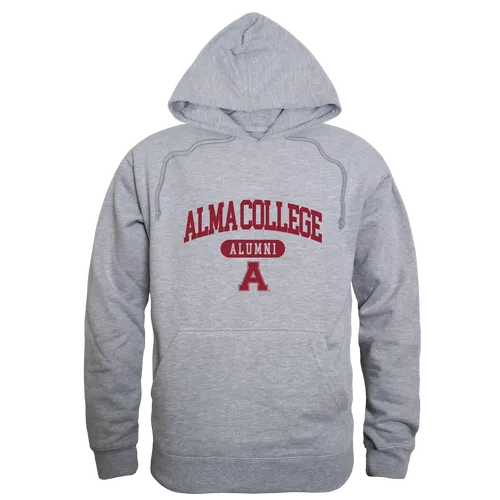 W Republic Alma College Scots Alumni Hoodie 561-475. Decorated in seven days or less.