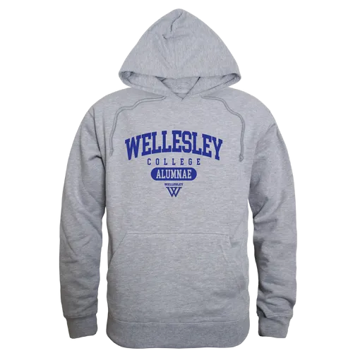 W Republic Wellesley College Blue Alumni Hoodie 561-486. Decorated in seven days or less.