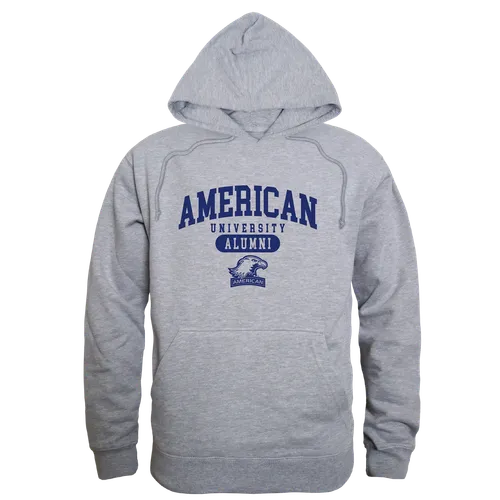 W Republic American University Eagles Alumni Hoodie 561-498. Decorated in seven days or less.