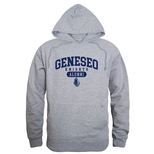 W Republic SUNY Geneseo Knights Alumni Hoodie 561-520. Decorated in seven days or less.