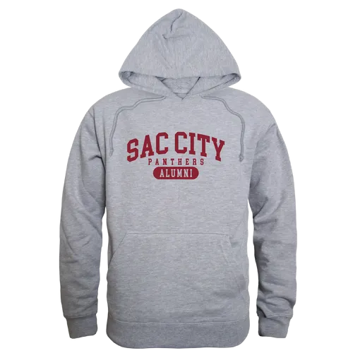 W Republic Sacramento City Panthers Alumni Hoodie 561-578. Decorated in seven days or less.