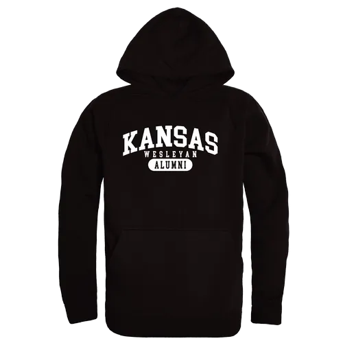 W Republic Kansas Wesleyan Coyotes Alumni Hoodie 561-658. Decorated in seven days or less.