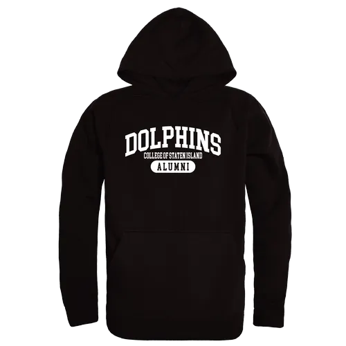 W Republic College Of Staten Island Dolphins Alumni Hoodie 561-676. Decorated in seven days or less.