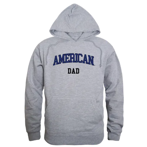 W Republic American University Eagles Dad Hoodie 563-498. Decorated in seven days or less.