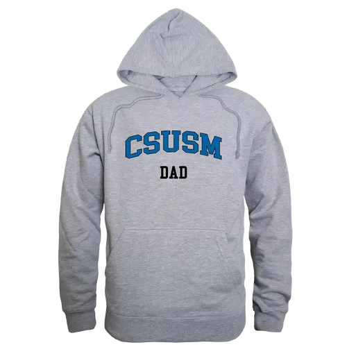 W Republic Cal State San Marcos Cougars Dad Hoodie 563-506. Decorated in seven days or less.