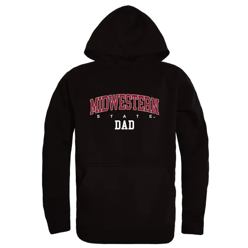 W Republic Midwestern State Mustangs Dad Hoodie 563-543. Decorated in seven days or less.