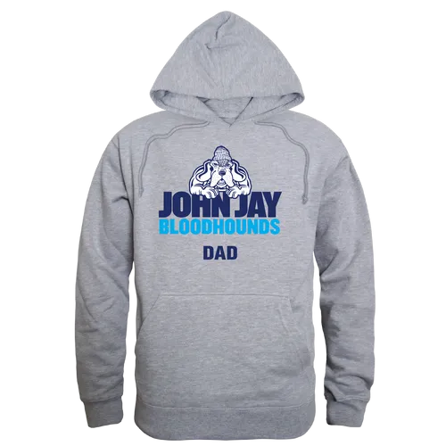 W Republic John Jay College Bloodhounds Dad Hoodie 563-656. Decorated in seven days or less.