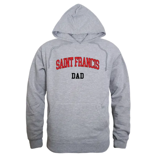 W Republic Saint Francis U Red Flash Dad Hoodie 563-669. Decorated in seven days or less.