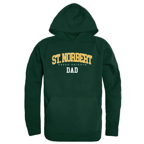 W Republic St. Norbert College Green Knights Dad Hoodie 563-698. Decorated in seven days or less.