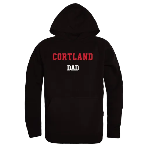 W Republic SUNY Cortland Red Dragons Dad Hoodie 563-712. Decorated in seven days or less.