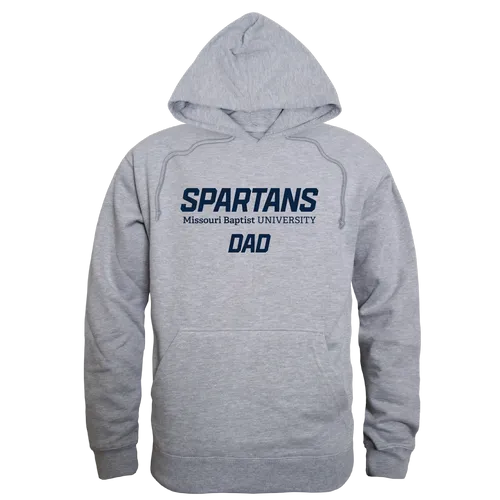 W Republic Missouri Baptist Spartans Dad Hoodie 563-728. Decorated in seven days or less.