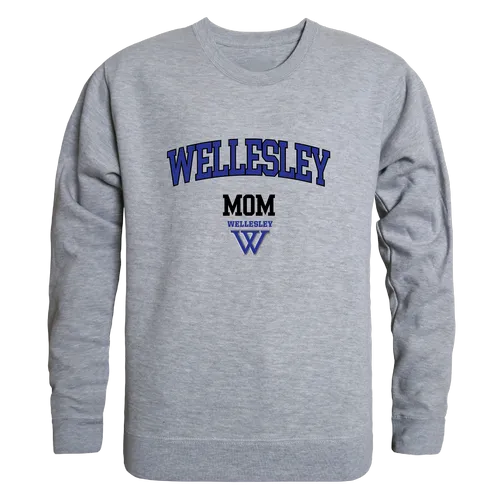 W Republic Wellesley College Blue Mom Crewneck 564-486